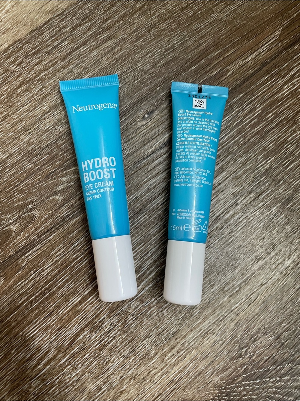 Neutrogena Hydro Boost Eye Cream 0.5 oz/15ml, 2 Pack New Without Box